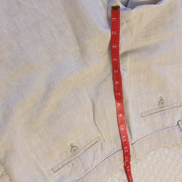 100%Linen full length wide leg pants. - Picture 6 of 6